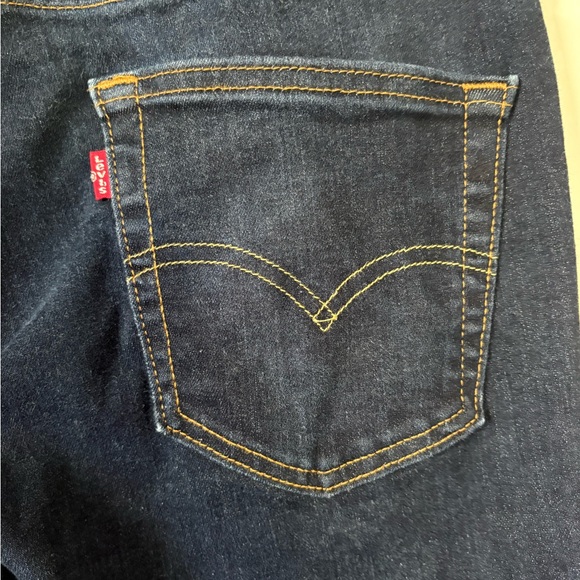 Levi’s 511 Slim Fit Jeans Dark Wash Denim 31x32 Minimalist Smart Casual Country - Picture 5 of 8